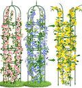 Garden Obelisk Trellis for Climbing Plants, 6FT Garden Obelisk Rustproof PE by GrowYourGreenParadise
