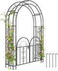 Outsunny 7.4ft Steel Garden Arch by Outsunny