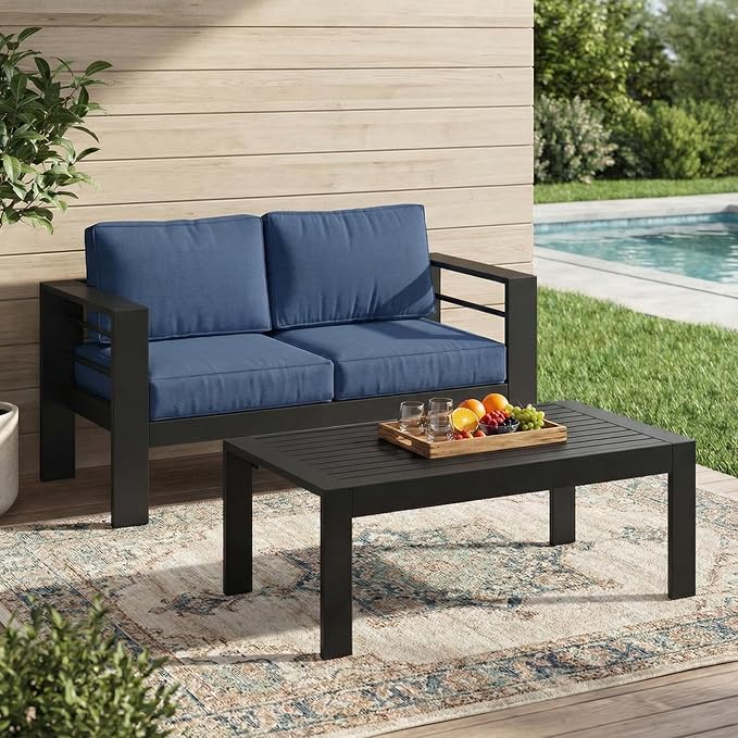 Solaste Aluminum Patio Furniture Set by Solaste