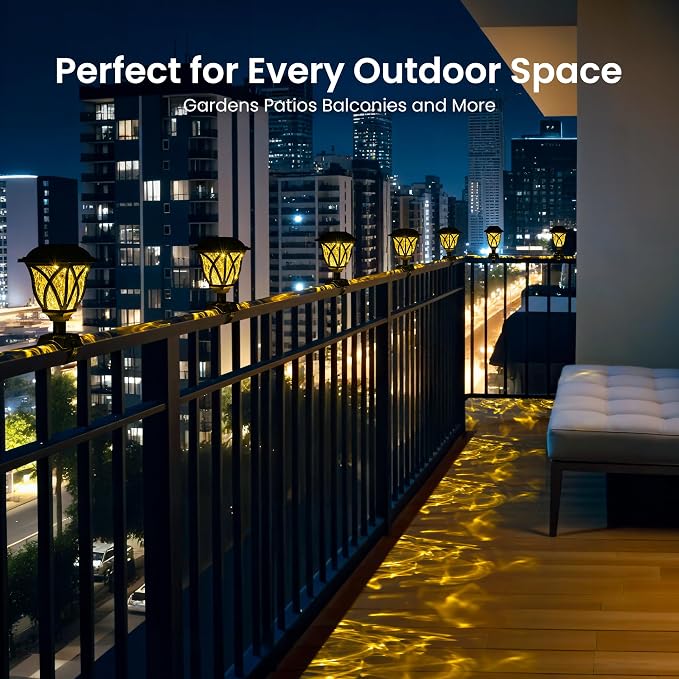 Solar Fence Lights Outdoor Waterproof, Led Solar Lights Outdoor - Image 7