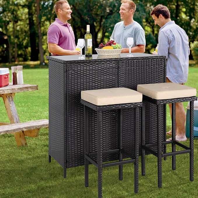 3-Piece Patio Bar Set - Image 9