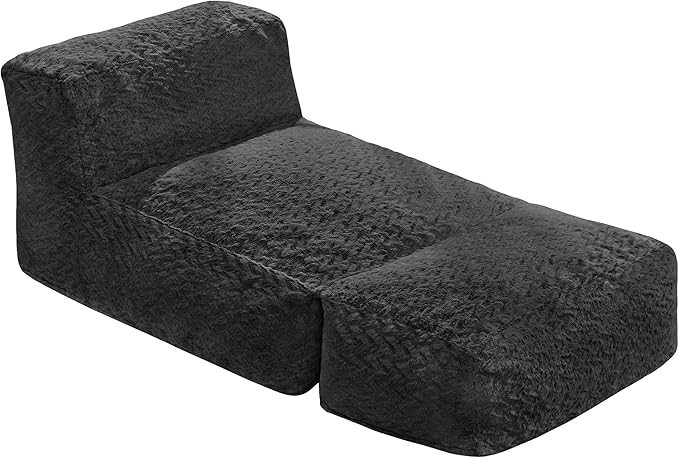 Hobestluk Bean Bag Chair Big Bean Bag Lounger - Image 9