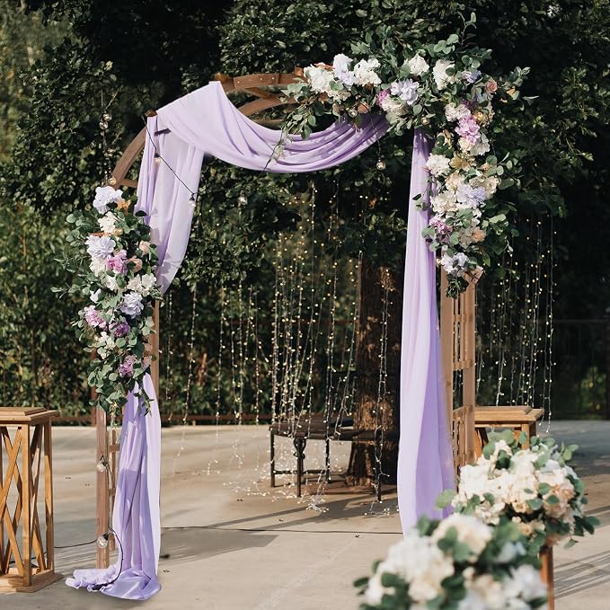 Outdoor Wooden Arbor Trellis, Wooden Garden Arbor Arch, Wedding Arches - Image 5