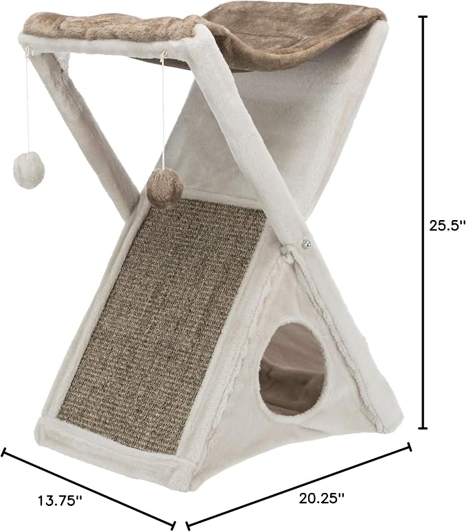 TRIXIE Miguel Fold and Store Cat Hammock, Indoor Cat Furniture - Image 7