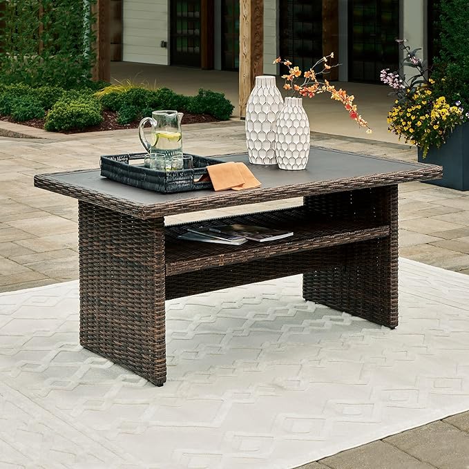 Signature Design by Ashley Brook Ranch Casual Outdoor Multi-use Table - Image 2