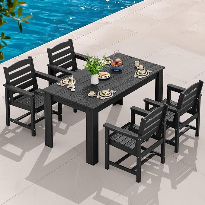SERWALL Patio Dining Sets for 8, Outdoor Dining Sets for 8 Person - Image 7
