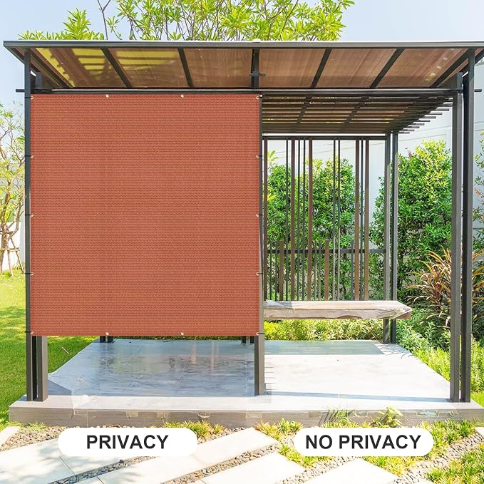 Cool Area Sun Shade Cloth with Grommets 13×21 FT Shade Panel Shade Tarp Screen - Image 2