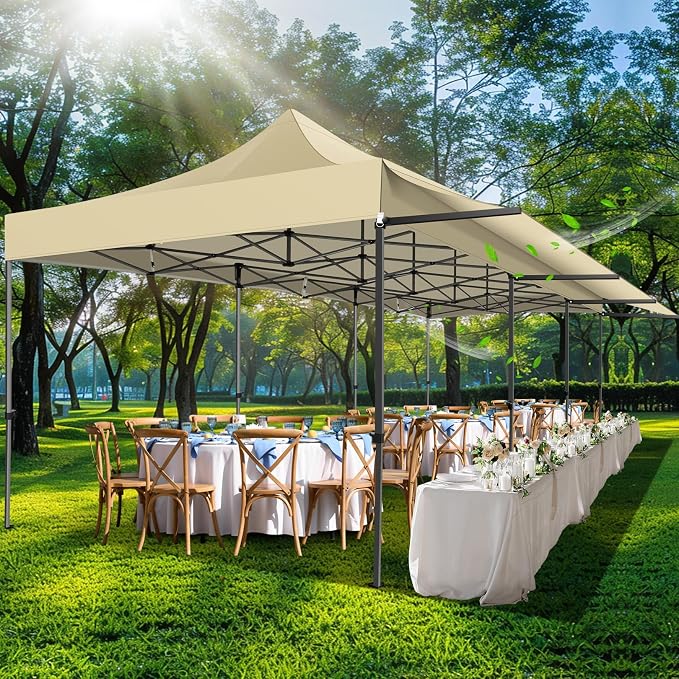 COBIZI 10x30 Pop Up Canopy Tent - Image 3