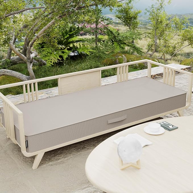 Outdoor Water-Resistant Olefin Chaise Lounge Cushions - Image 8