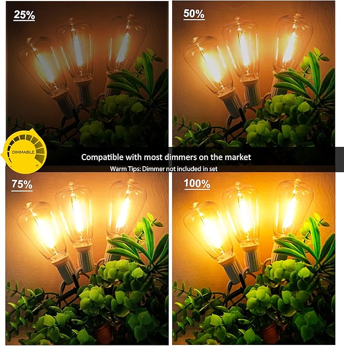 DAMAING Outdoor String Lights 200FT Waterproof, Patio String Lights - Image 2