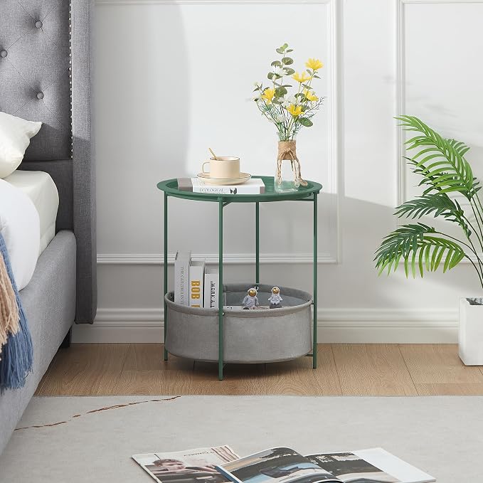 VECELO Round Side/End Table - Image 6