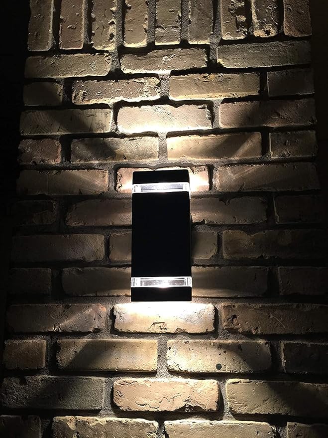 LMP LED Square Up and Down Lights Outdoor Wall Light，Body in Aluminum - Image 5