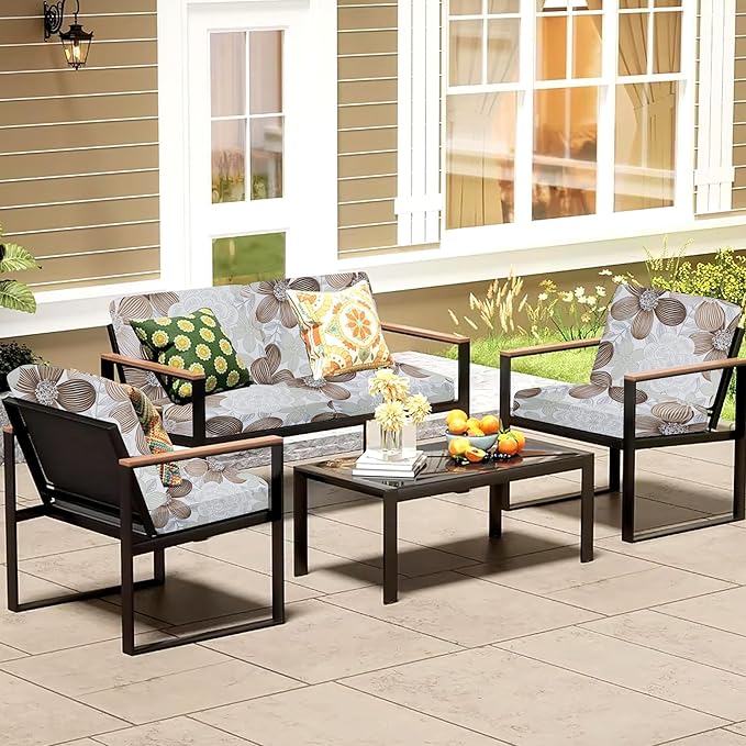 12Pcs Patio Cushion Covers, Outdoor Cushions Covers, Stretch Cushion Covers - Image 6