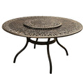 Oakland Living Ornate Traditional Outdoor Mesh Lattice Aluminum 59 inch Bronze by Oakland+Living