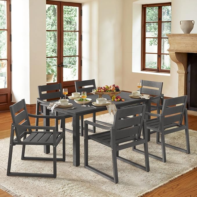 Patio Table and Chairs Set, HDPS 5-Piece Outdoor Dining Set, Patio Furniture - Image 5