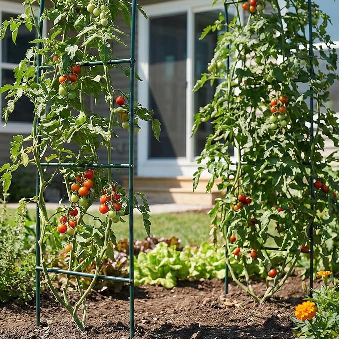Metal Pergola Arbor, Outdoor Flower Garden Arch Trellis, Steel Garden Arbor - Image 6
