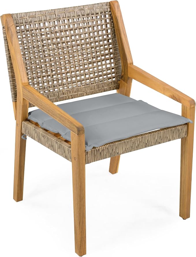 Christopher Knight Home Verle Wooden Patio Dining Set - Image 16