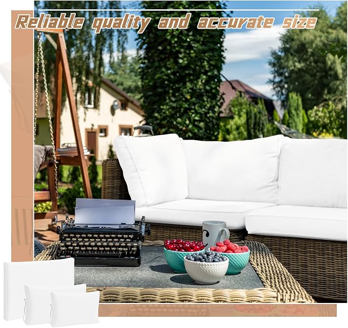 Patelai 11 Pcs Waterproof Patio Cushion Covers - Image 5