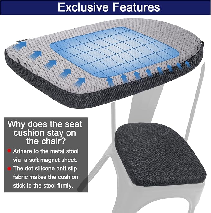 BUYUE Natural Linen 14x14 Magnetic Cushion - Image 3