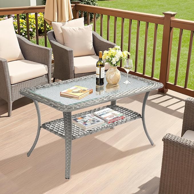 VINGLI Outdoor Coffee Table - Image 7