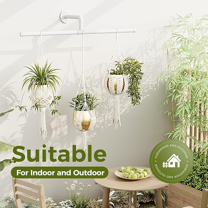 Bamworld Hanging Planters for Indoor Plants Plant Hanger Indoor Hanging Plant - Image 4