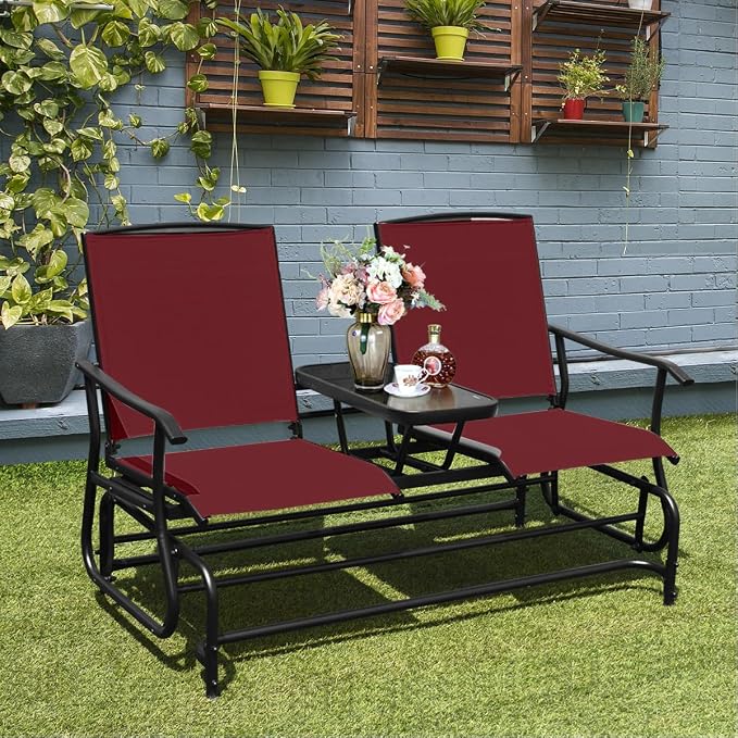 Giantex Outdoor Glider, Rocking Chair - Image 2