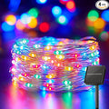 Minetom Solar String Lights for Outside, 33Ft 100 LED Outdoor Solar Fairy Lights by Minetom