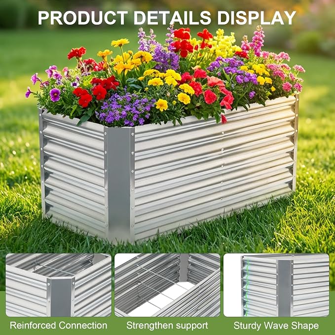 4x2x2ft Raised Garden Bed - Image 5