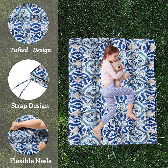 Outside Benches Cushion with Backrest, Thicken Waterproof Swing Cushions 2/3 - Image 5
