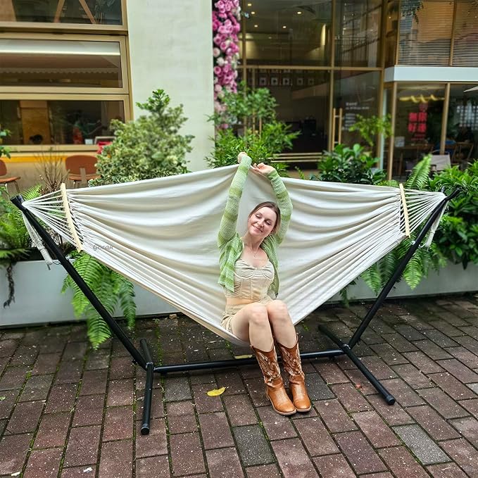 Double Hammock 2 Person Large 220x150cm by GOCAN