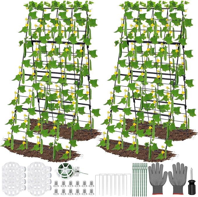 2Packs 17 x 42 Inch Garden Trellis by LifeisLuck