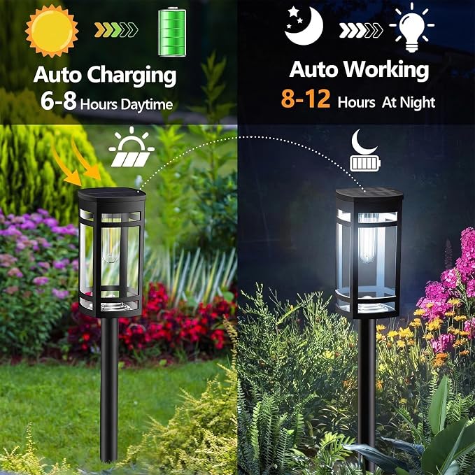 EXCMARK 16 Pack Solar Lights Outdoor Waterproof - Image 4