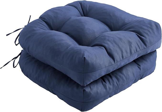 Outdoor Chair Cushions Set of 2, Patio Chair Cushions by IPYNBAP