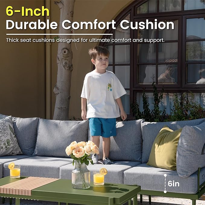 Sundale Outdoor 5 Pieces Patio Furniture Set - Image 3