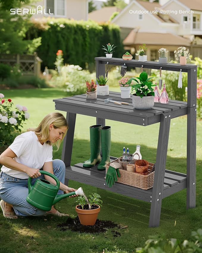 SERWALL Potting Bench Outdoor - Image 3