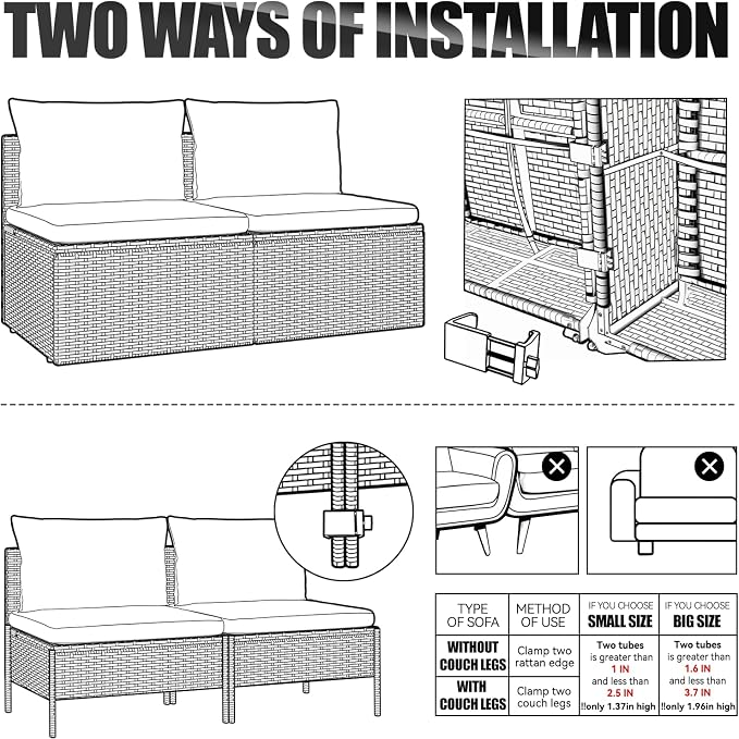 Universal Heavy-Duty Outdoor Furniture Clips - Image 4