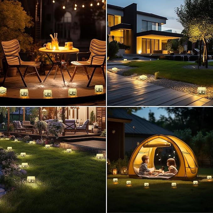 Solar Brick Lights-Outdoor Solar Lights - Image 5