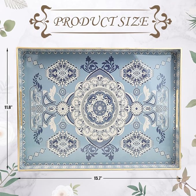 Rectangle Plastic Serving Tray - Image 3