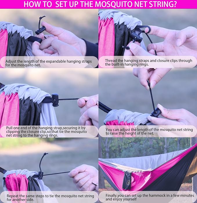 Camping Hammock, Portable Hammocks - Image 5