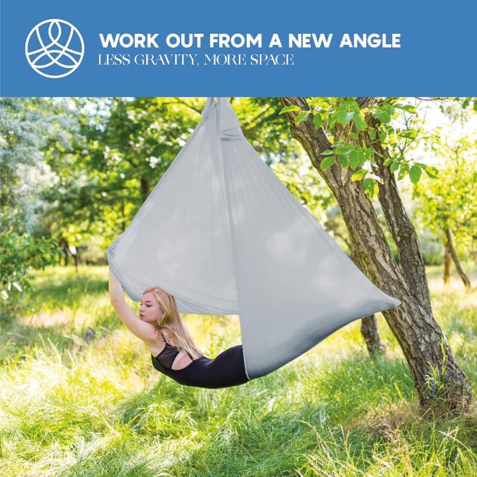 Aerial Silk Yoga Hammock & Swing - Image 6