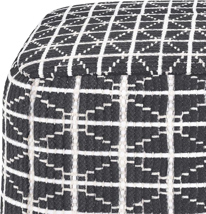 SIMPLIHOME Noreen Square Pouf - Image 5