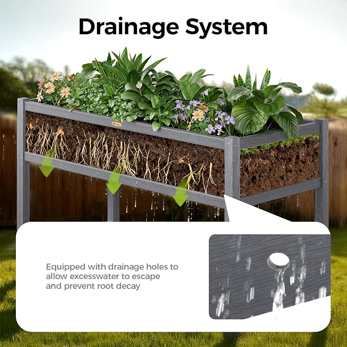 TT Nature HDPE Raised Garden Bed - Image 3