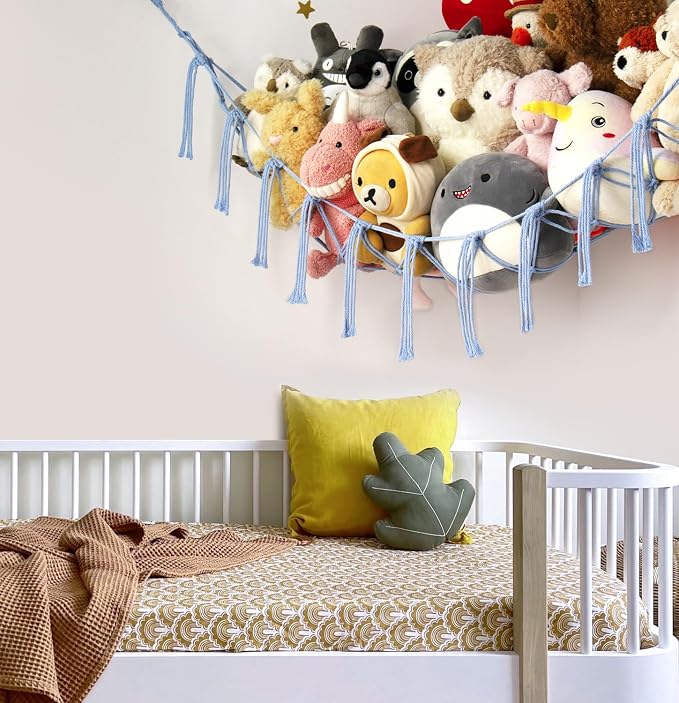 Stuffed Animal Storage Hammock Large Toy Hammock Net - Image 6