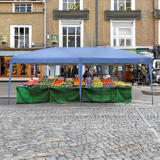 VINGLI Pop Up Canopy Tent with Sidewalls, Outdoor Gazebo Canopy Tent, Patio - Image 7