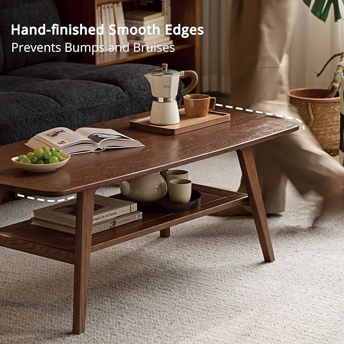 Solid Wood Coffee Table - Image 5