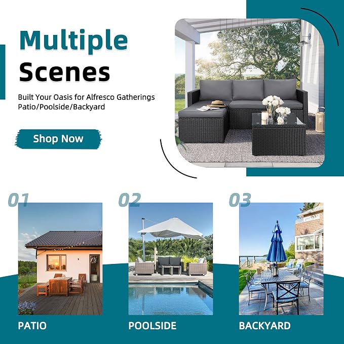 SUNLEI Patio Furniture Set - Image 4
