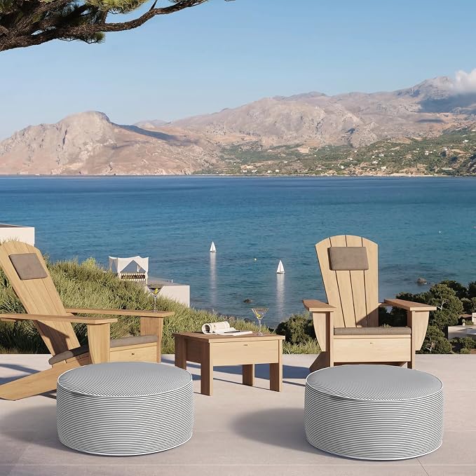 Inflatable Ottoman Stool D21 xH9 - Image 6