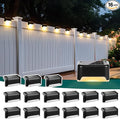SOLPEX Solar Deck Lights Outdoor 16 Pack, Solar Step Light Waterproof Led Light by Solpex