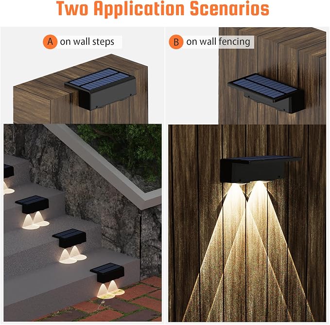 8-Pack Multi-Color Solar Spotlights - Image 7
