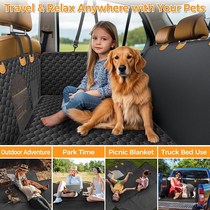 Mancro Hard Bottom Car Seat Cover - Image 7